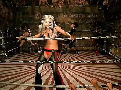 Christina Aguilera Dirrty music video