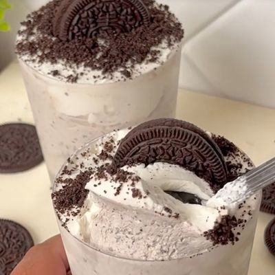 Oreo Mousse cups
