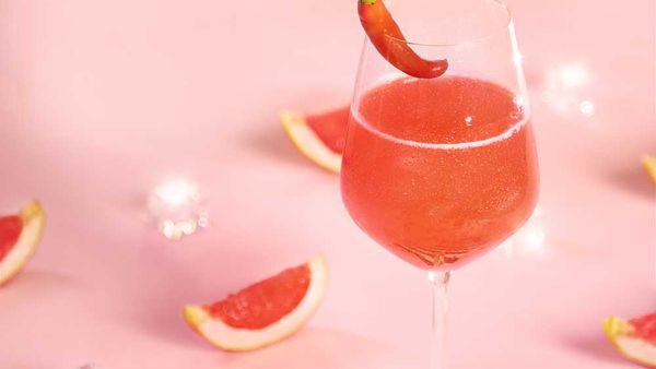 The Spark by Fernando Alonso (sparkling grapefruit cocktail) by Chandon