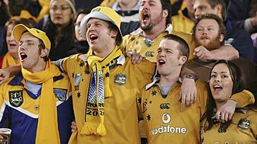 Wallabies fans (Getty)