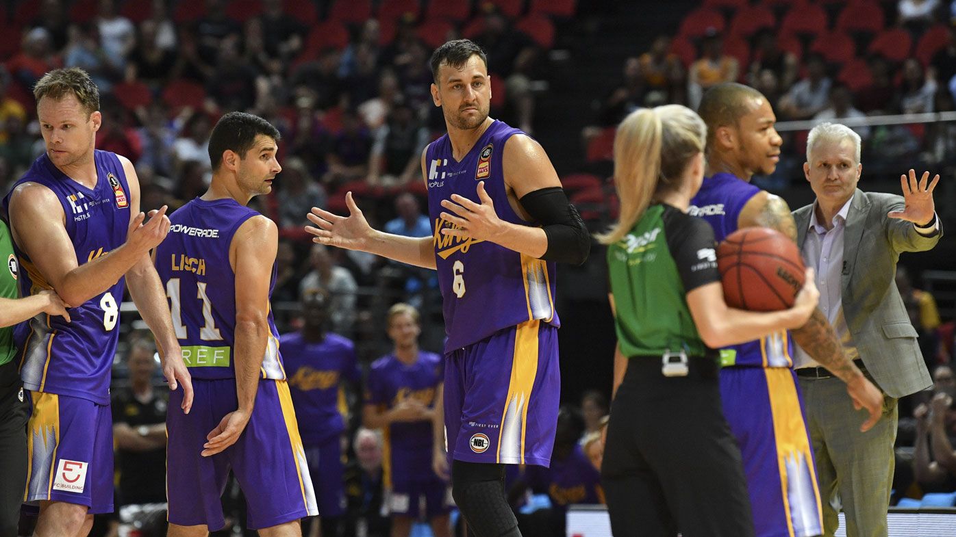 Perth coach laughs off clash with 'boofhead' Bogut in loss to Sydney