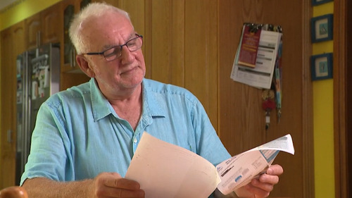 Paul Vogelzang said he as been using the AGL energy saver program to save money on his electricity bill. 