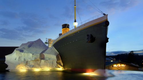 The Titanic Museum Attraction in Pigeon Forge, Tennessee.