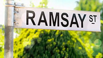 Ramsay Street sign (Ten)