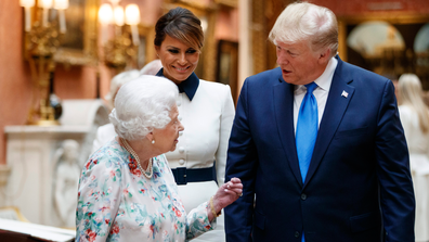 Donald Trump meets the Queen