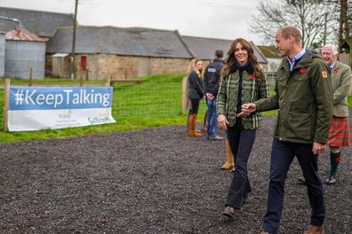 william and kate visit scottish charity