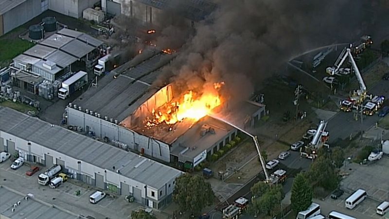 Melbourne factory fire | Nine.com.au