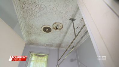 Ms Taylor says the home she has is riddled with mould.