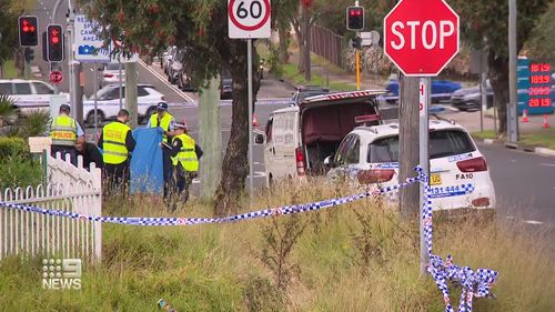 A father-of-four has died after a suspected hit-and-run in western Sydney.