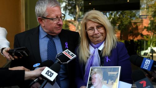 Mark and Faye Leveson say Matt's funeral will a "celebration of his life". (AAP)