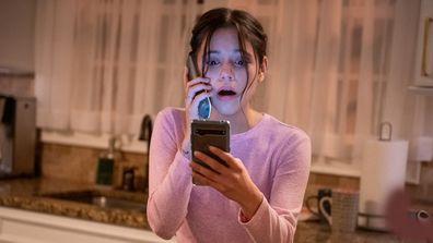 Jenna Ortega (Tara) stars in Paramount Pictures and Spyglass Media Group's "Scream."