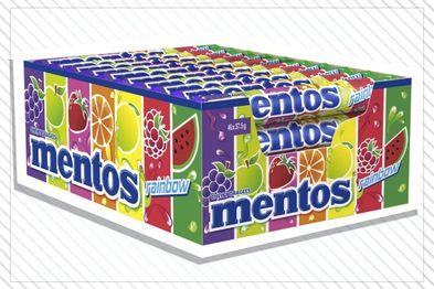 9PR: MENTOS Rainbow Candy Roll, 40 Rolls