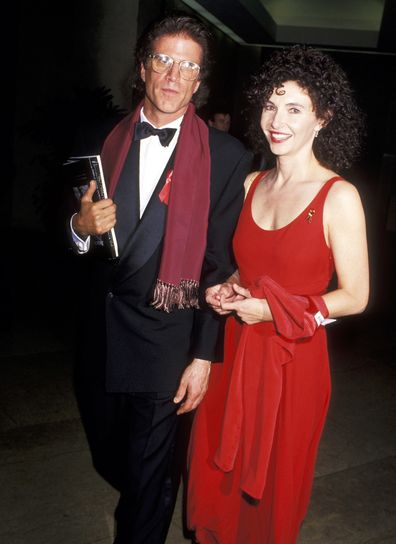 Ted Danson and Mary Steenburgen during one of their first sightings as a couple in 1994