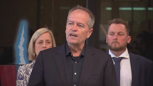 Shadow minister for government services Bill Shorten speaks on the robodebt scandal.