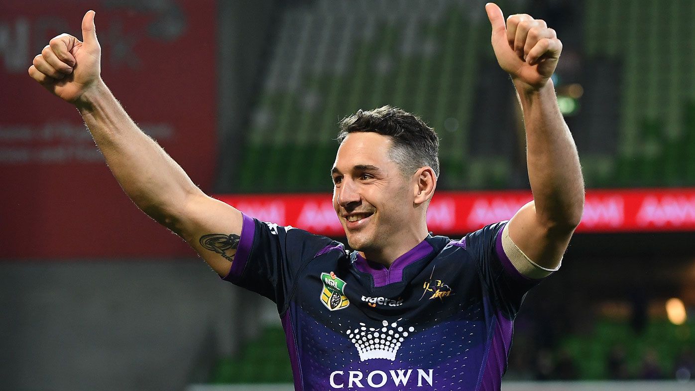 Melbourne Storm champion Billy Slater announces NRL retirement at end of 2018 season