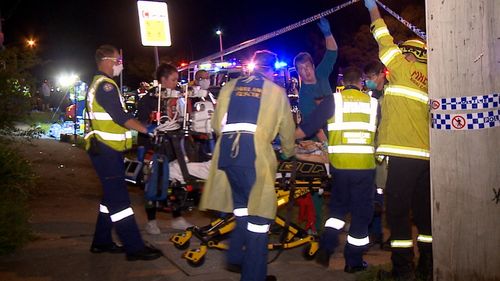 Two people suffered serious injuries after their cars collided in Sydney's West. Images show both vehicles smashed to pieces.