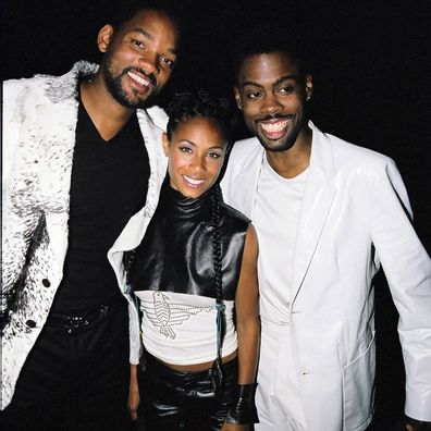 Will Smith, Jada Pinkett Smith and Chris Rock