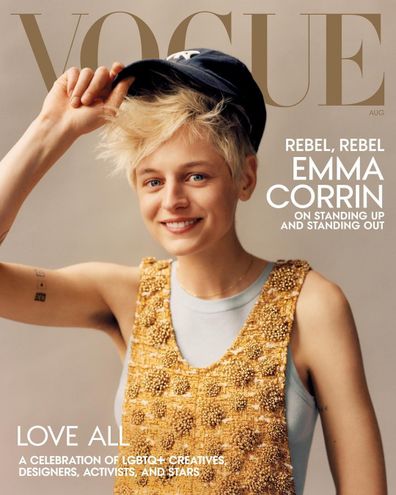Emma Corrin Vogue cover