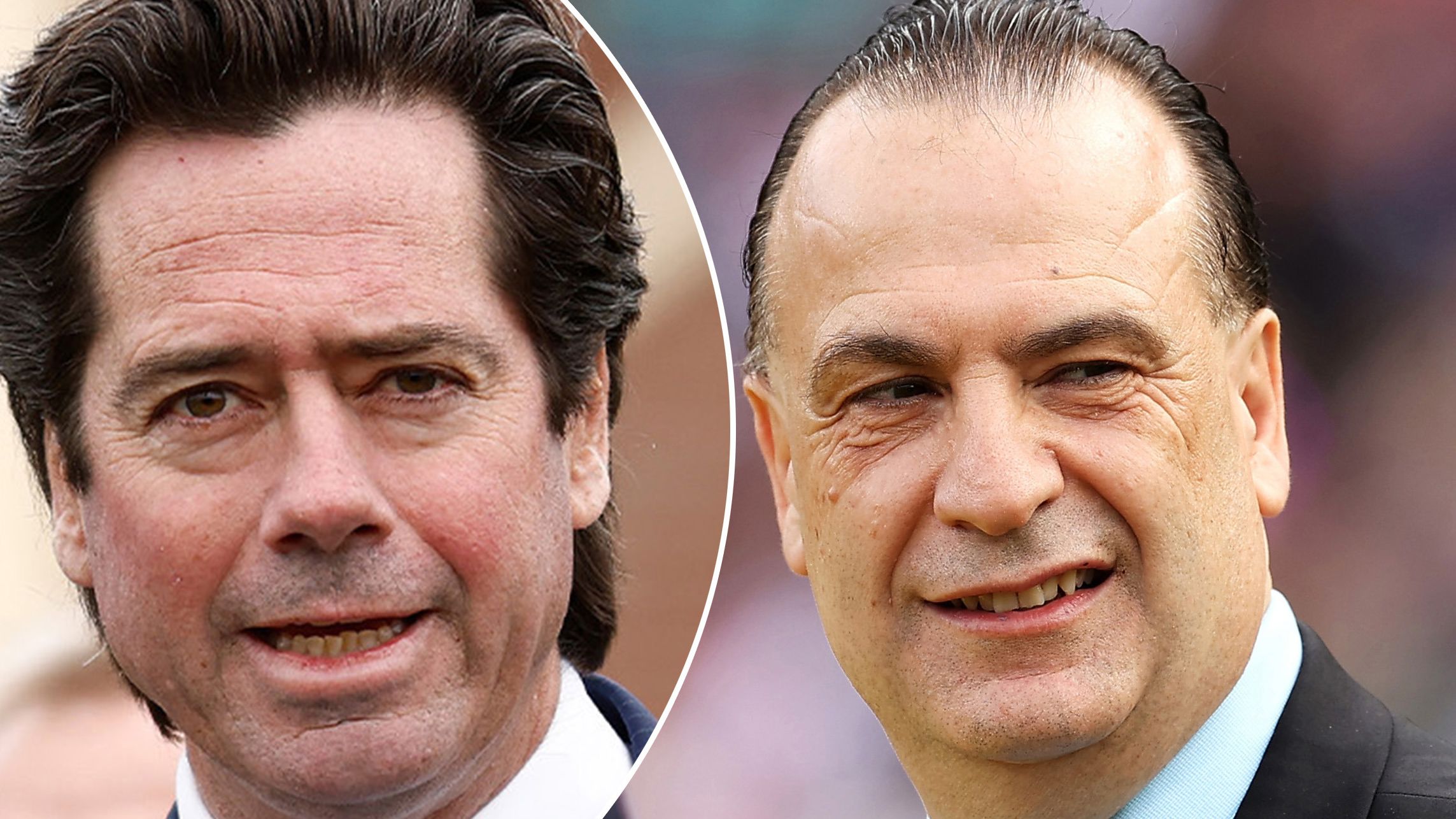 Former AFL chief Gill McLachlan poised to resume rivalry with league, Racing NSW boss Peter V'landys