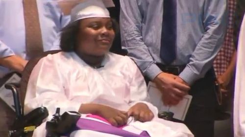 Tayloni will tansfer to a law high school next year, with the hopes of becoming a lawyer. (Pix11 News)