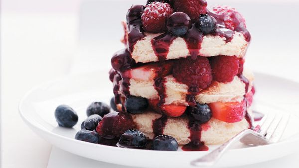 summer berry stack