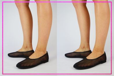 9PR: Senso Dena mesh ballerina shoes