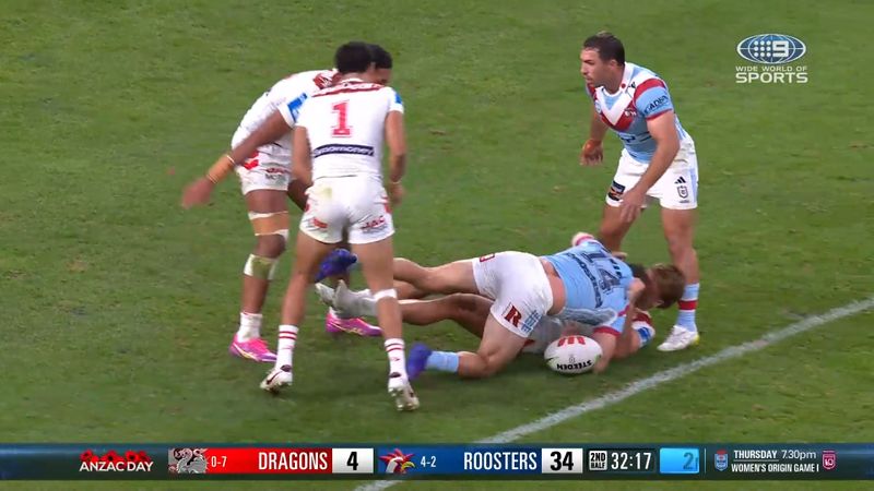 Robson scores despite knock-on | Nine.com.au