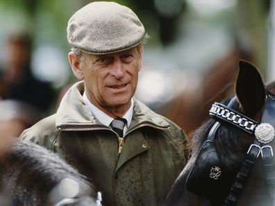 Prince Philip, Duke of Edinburgh at the Windsor Horse Show, UK, circa 1985.  (Photo by Tim Graham Photo Library via Getty Images)