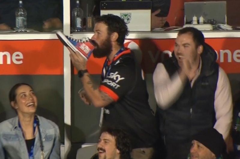 Warriors cult hero Roger Shoey Vasa-Sheck (real name Calley Gibbons) has reportedly been given a life ban from Mt Smart Stadium.