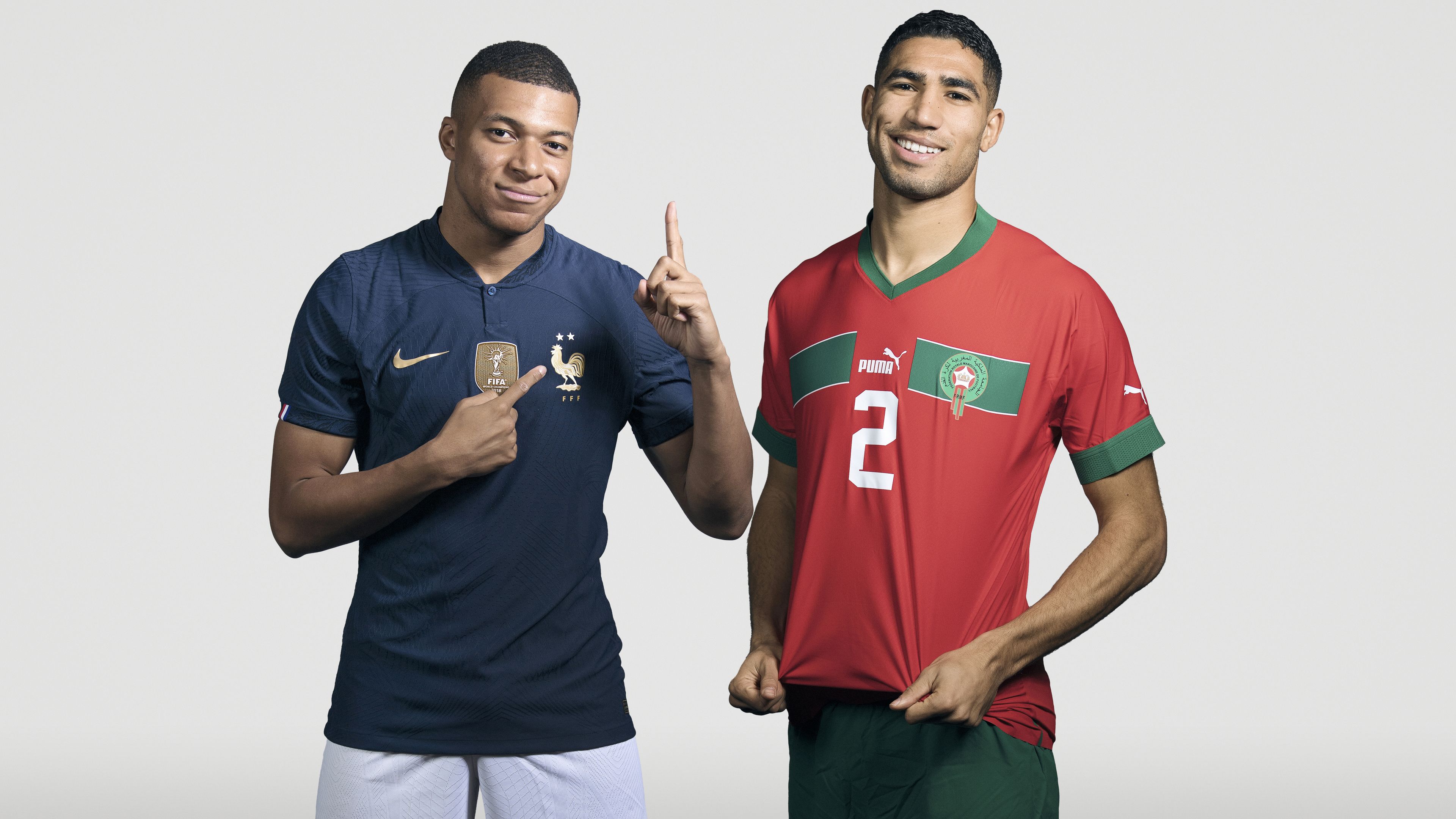 Kylian Mbappe&#x27;s France and Achraf Hakimi&#x27;s Morocco will face off in their FIFA World Cup semi-final on Thursday at 6am (AEDT).
