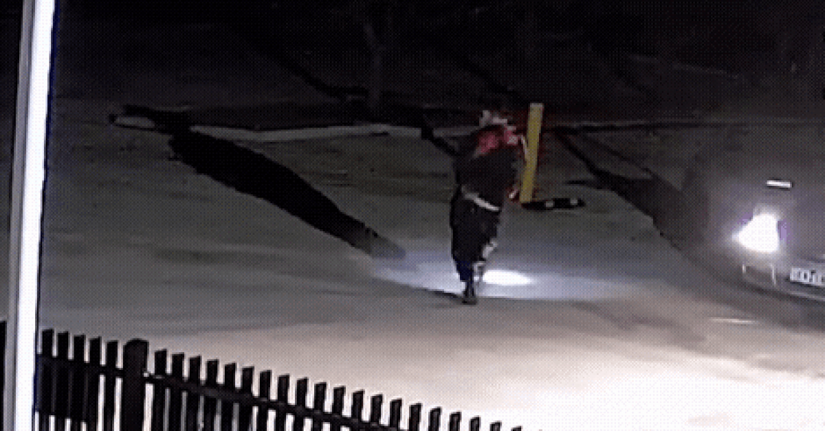 Boogie burglar dances like nobody's watching before break-in