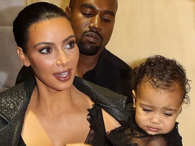 Kim Kardashian West, Kanye West, North West