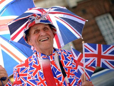 Royal fans set up camp outside Harry and Meghan’s home