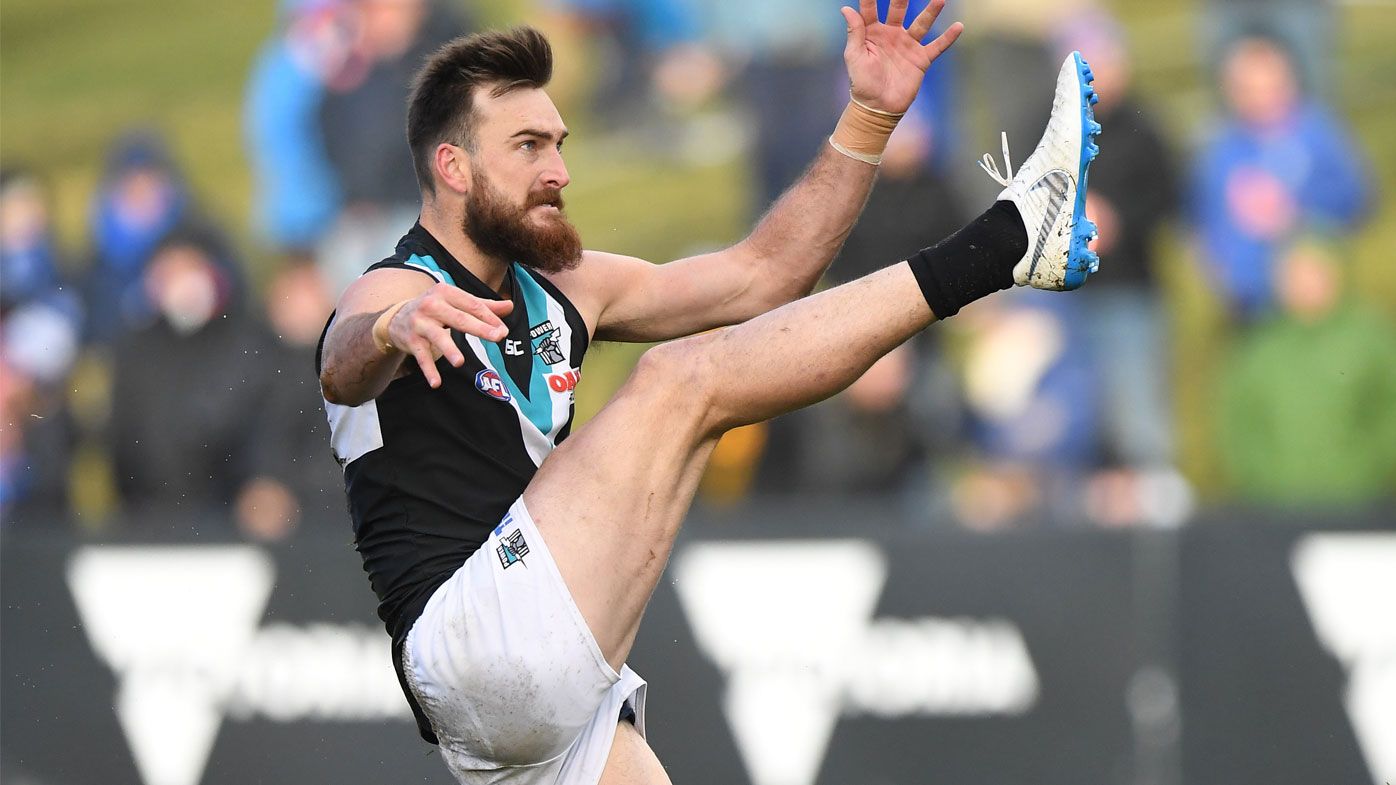 Port Adelaide downs Western Bulldogs to snare top-four AFL spot