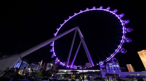 The High Roller at The LINQ Promenade on the Las Vegas Strip. (AFP)