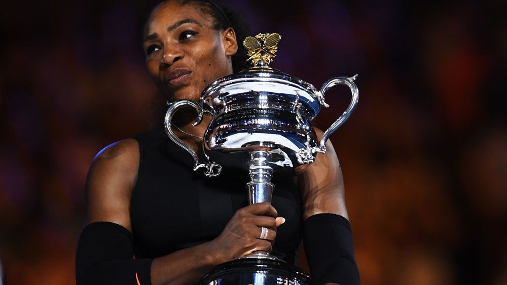 Serena wins all-Williams Open final