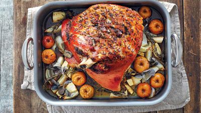 Recipe: <a href="http://kitchen.nine.com.au/2017/07/07/17/09/one-pan-pork-shoulder-roast" target="_top" draggable="false">One pan perfect pork shoulder roast</a>