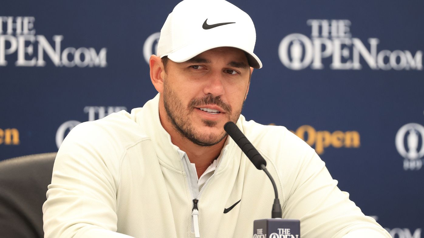 Brooks Koepka at the Open