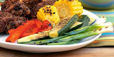 Recipe:&nbsp;<a href="http://kitchen.nine.com.au/2016/05/19/13/05/barbecued-vegetables" target="_top">Barbecued vegetables</a>