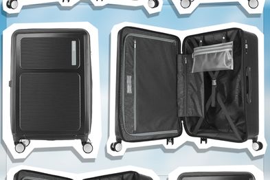 9PR: American Tourister Maxivo Suitcase, Jet Black