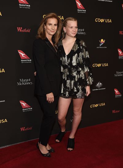 Actress Rachel Griffiths and her daughter Adelaide Rose Taylor&nbsp;