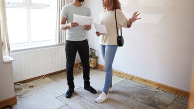 Couple Buying House For First Time that needs renovating