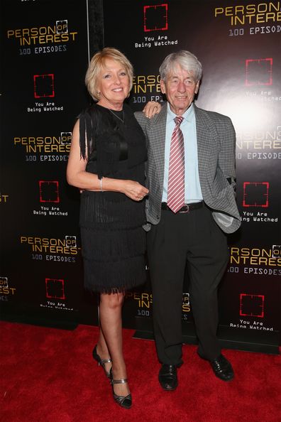 NEW YORK, NY - NOVEMBER 07:  Actor  John Nolan and wife Kim Hartman attends "Person Of Interest" 100th episode celebration event at 230 Fifth Avenue on November 7, 2015 in New York City.  (Photo by Noam Galai/WireImage)