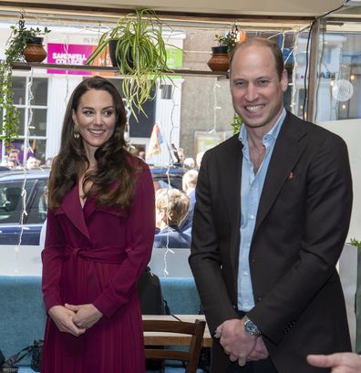 Prince William, Prince of Wales and Catherine, Princess of Wales visit the Indian Streatery, an authentic, family run independent Indian restaurant based in the city centre on April 20, 2023 in Birmingham