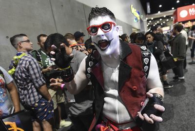 Margot Robbie eat your heart out! "Harvey Quinn" is causing a ruckus at International Comic-Con this year.