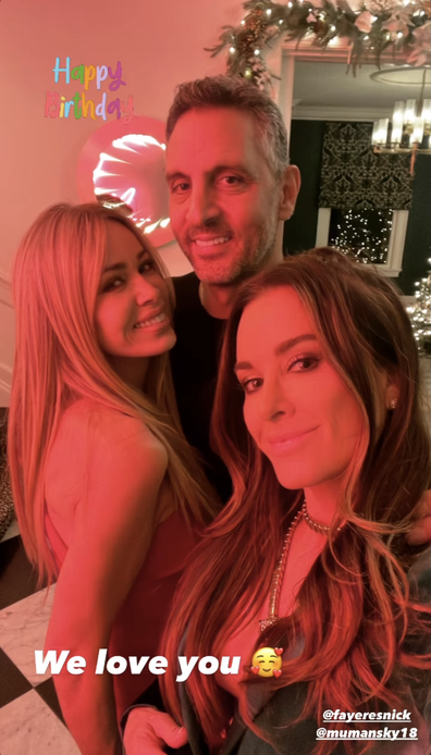 Kyle Richards with husband Mauricio Umansky