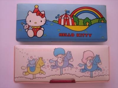 Pencil cases from the 80s