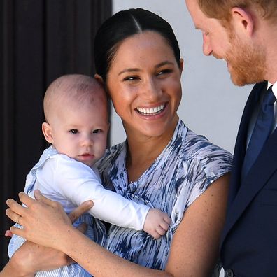 Archie Mountbatten-Windor and Meghan Markle