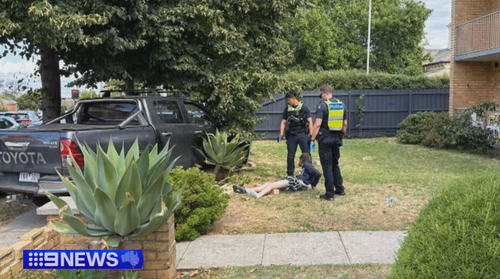 A 33-year-old man was arrested at the scene.