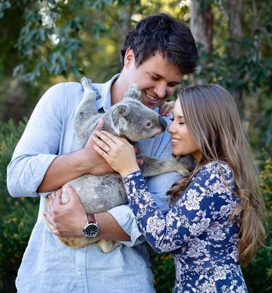 Bindi Irwin teases photo of her wedding dress ahead of marriage to Chandler Powell